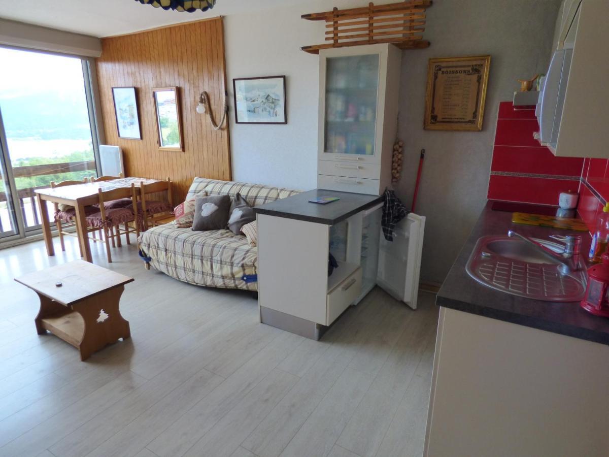 "Les Lupins 10" Residence "Les Lupins" Studio Cabine Pkg-100M Telecabine-Vue Lac, Montagne, Village 레 장글 외부 사진